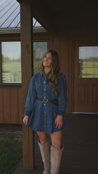 Frita Denim Dress