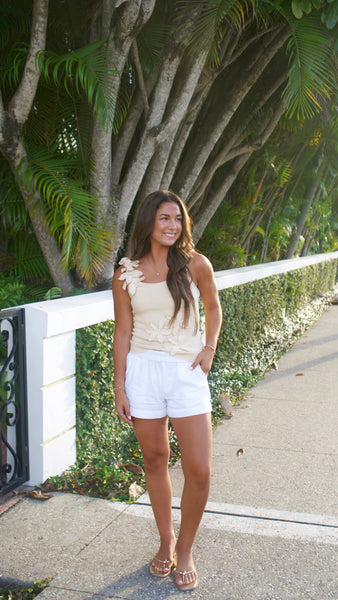 Mellie Flower Knit Top