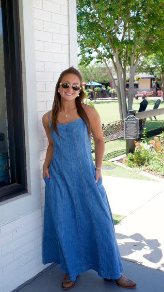 Ella Denim Maxi