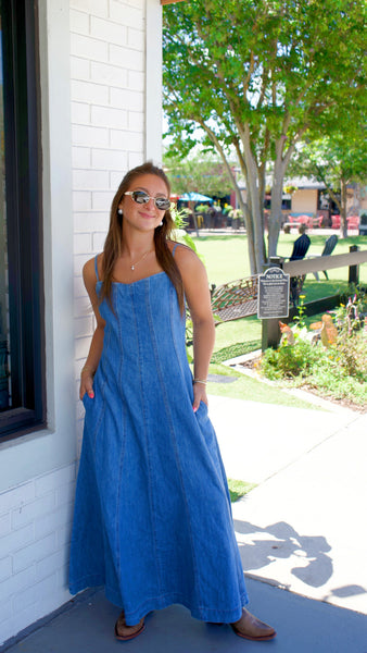 Ella Denim Maxi