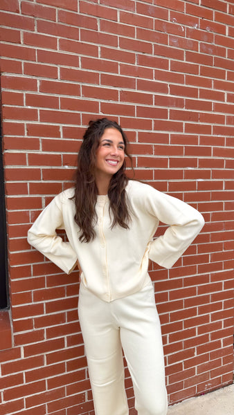 Izzy Pant - Cream