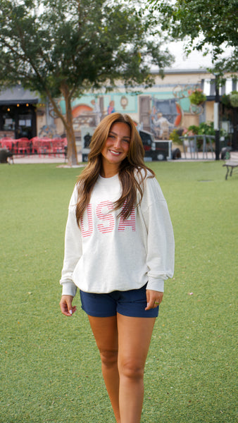 "USA" Oversized Sweatshirt