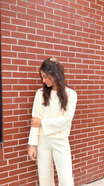 Izzy Pant - Cream