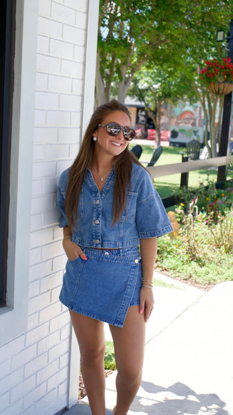 All In Denim Set