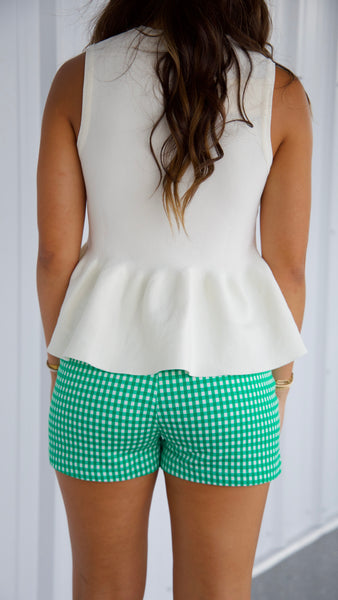 Marcus Gingham Shorts