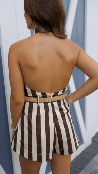 Tate Stripe Romper