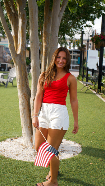 Junie Tank - Red