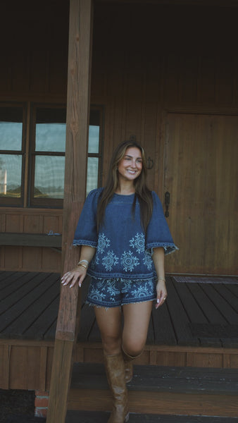 Devan Denim Set