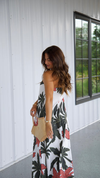 Resort Strapless Maxi