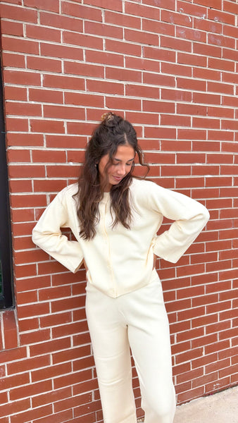 Izzy Cardigan - Cream