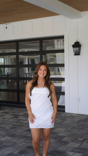 Stella Ruffle Mini Dress