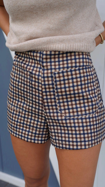 Nina Plaid Shorts