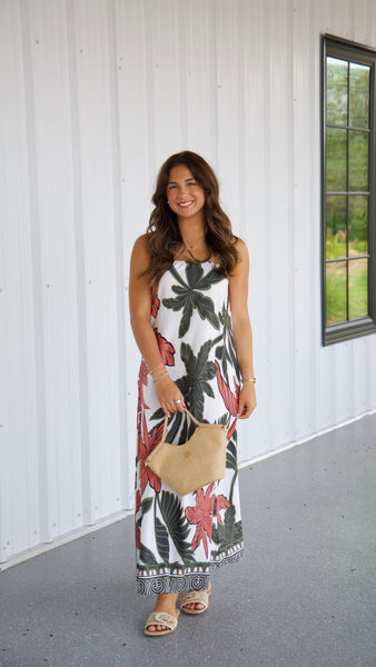 Resort Strapless Maxi