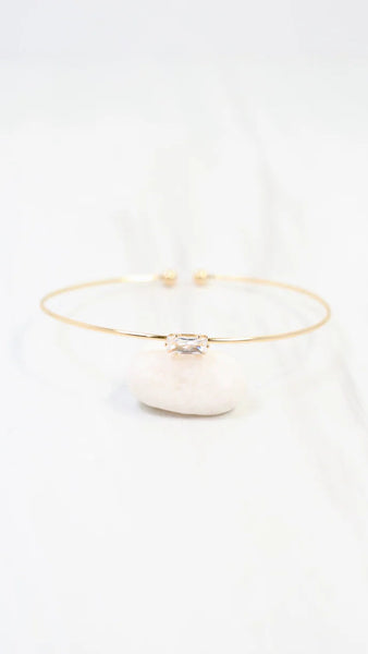 Taunton Cz Cuff Bracelet