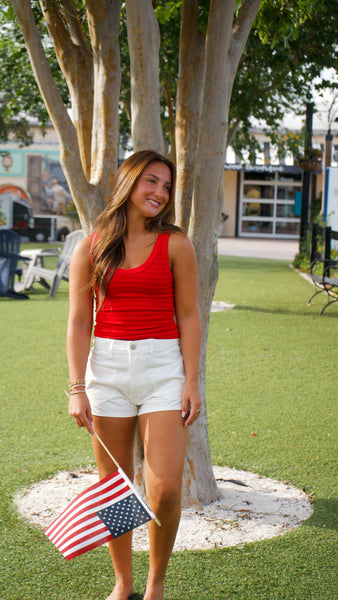 Junie Tank - Red