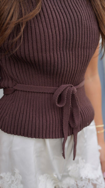 Elena Top- Brown