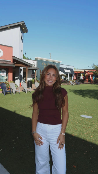 The Lori Top - Plum