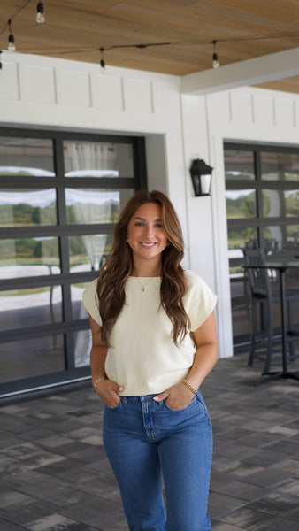 Elaine Boat Neck Top