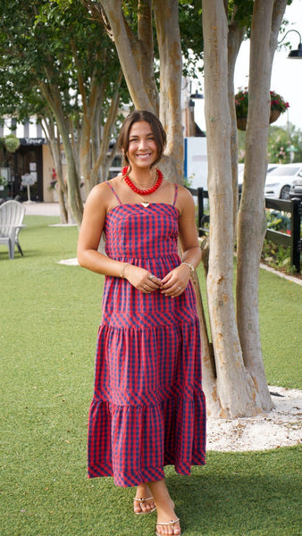 Georgia Plaid Dress
