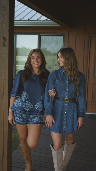 Devan Denim Set