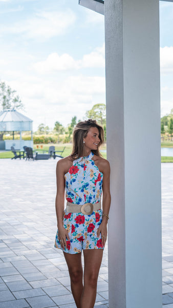 Lillie Scallop Romper