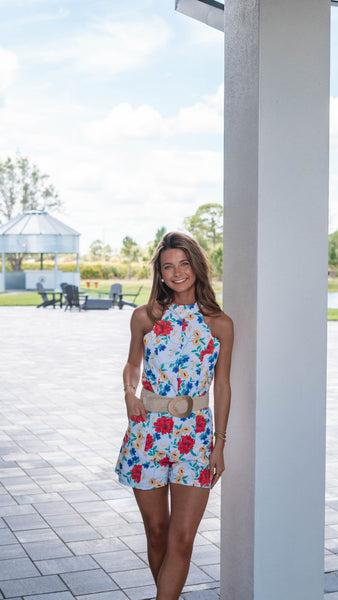 Lillie Scallop Romper