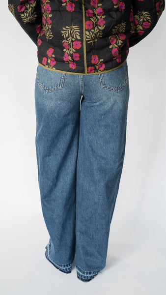 Denim Edit Wide Leg Jean