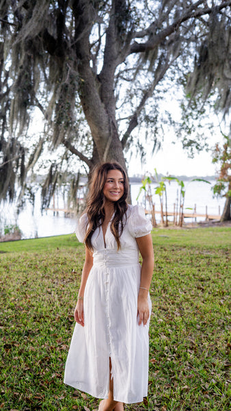 Devyn Puff Sleeve Midi