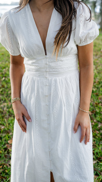 Devyn Puff Sleeve Midi