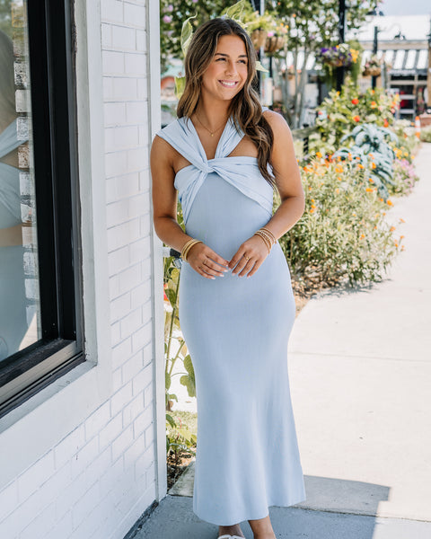 Demi Twist Neck Maxi