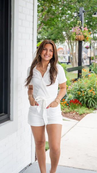Alix Wrap Romper