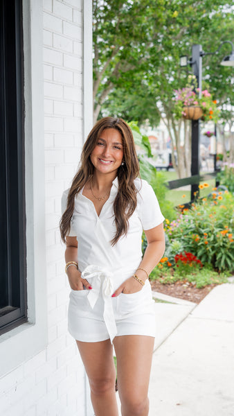 Alix Wrap Romper