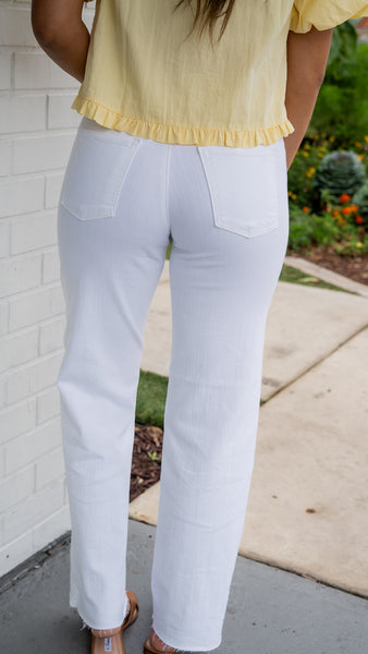 Monti White Jean