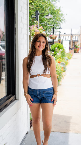 Mia Linen Top