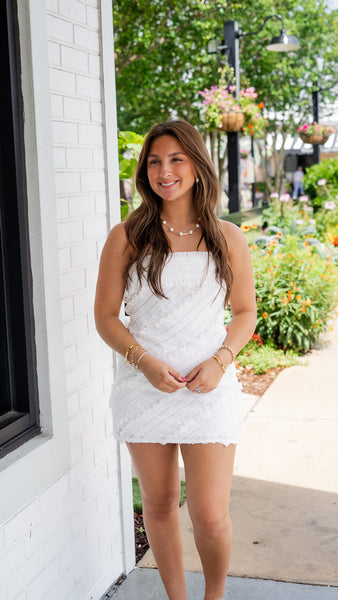 Stella Ruffle Mini Dress