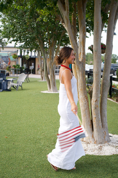 Liberty Throw on - White