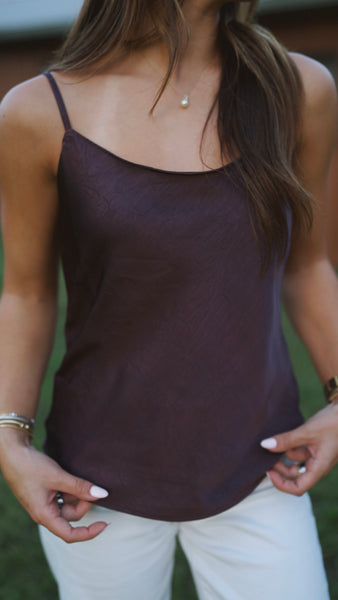 Jasmine Top- Plum