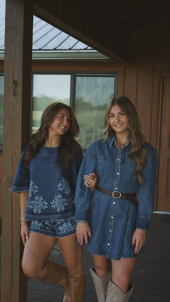 Devan Denim Set