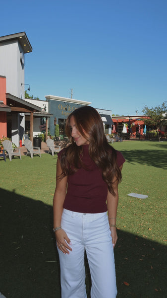 The Lori Top - Plum