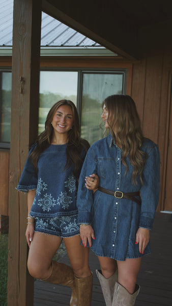 Frita Denim Dress