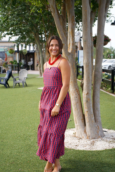 Georgia Plaid Dress